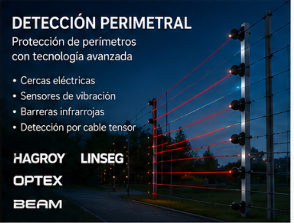 Detección perimetral