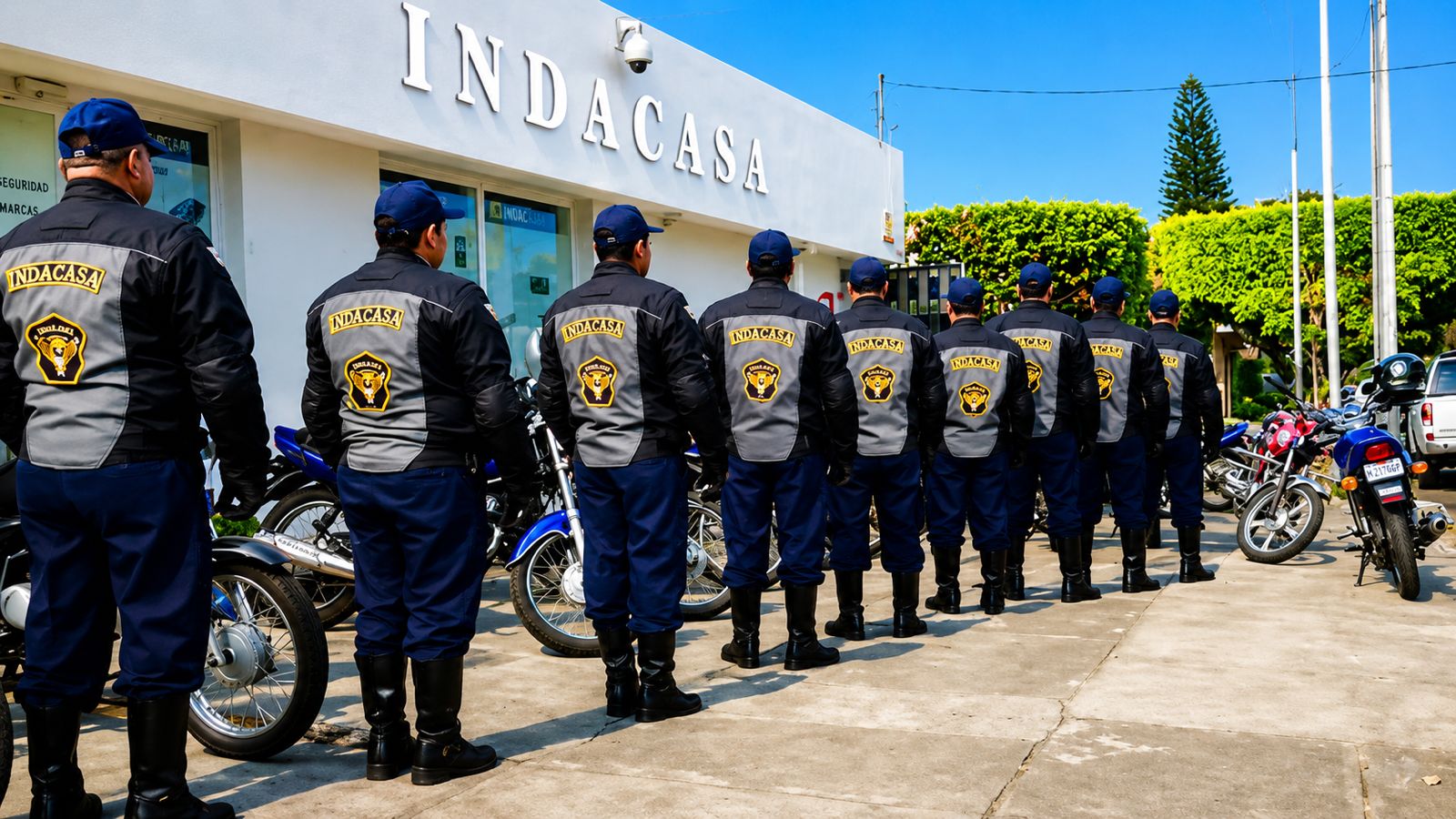 Personal de seguridad Indacasa — 31 años de servicio
