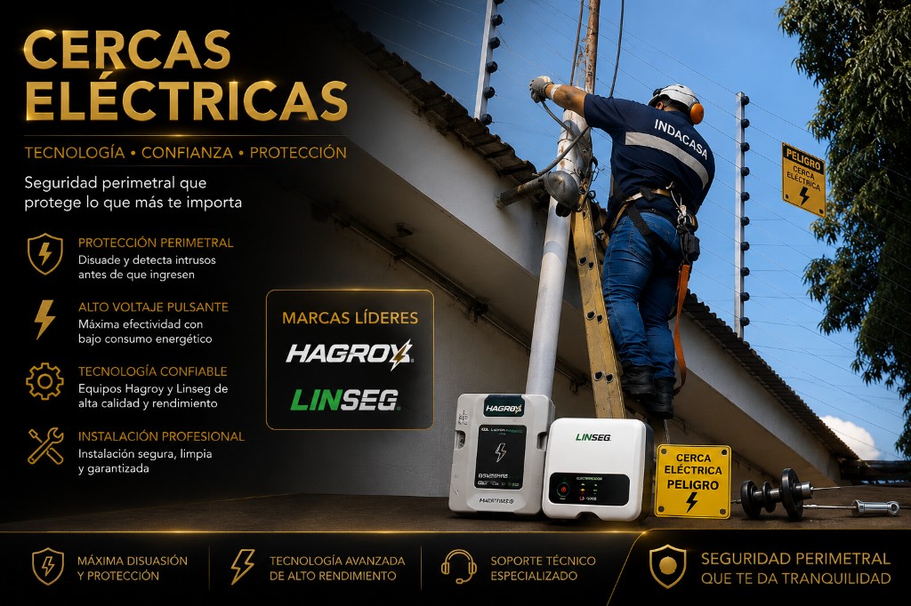 Cercas Eléctricas Indacasa